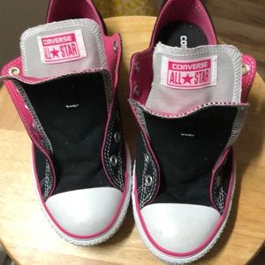 Converse Black Pink Double Tongue Low Top EUR 37.5